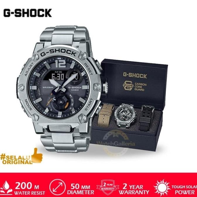 Casio G-Shock GST-B300E-5ADR/GST-B300E-5ADR/GST-B300E Original Murah