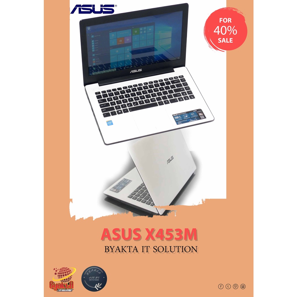 Laptop Asus X453M (bekas)