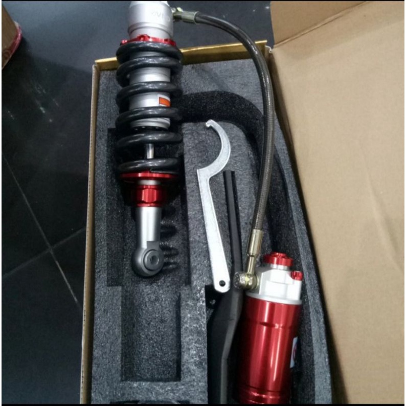 MONO SHOCK BREAKER BELAKANG VND AK 111 B1 SUZUKI SATRIA FU 150 UK 285MM RED