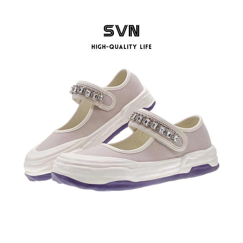 [GROSIR][COD] SEVEN_DAY SEPATU MANIK-MANIK SLIP ON FASHION WANITA FQ-337 UNGU