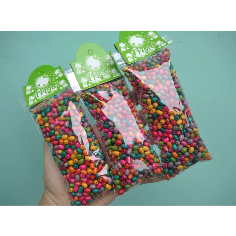 manik kayu(bahan strap masker/bros)