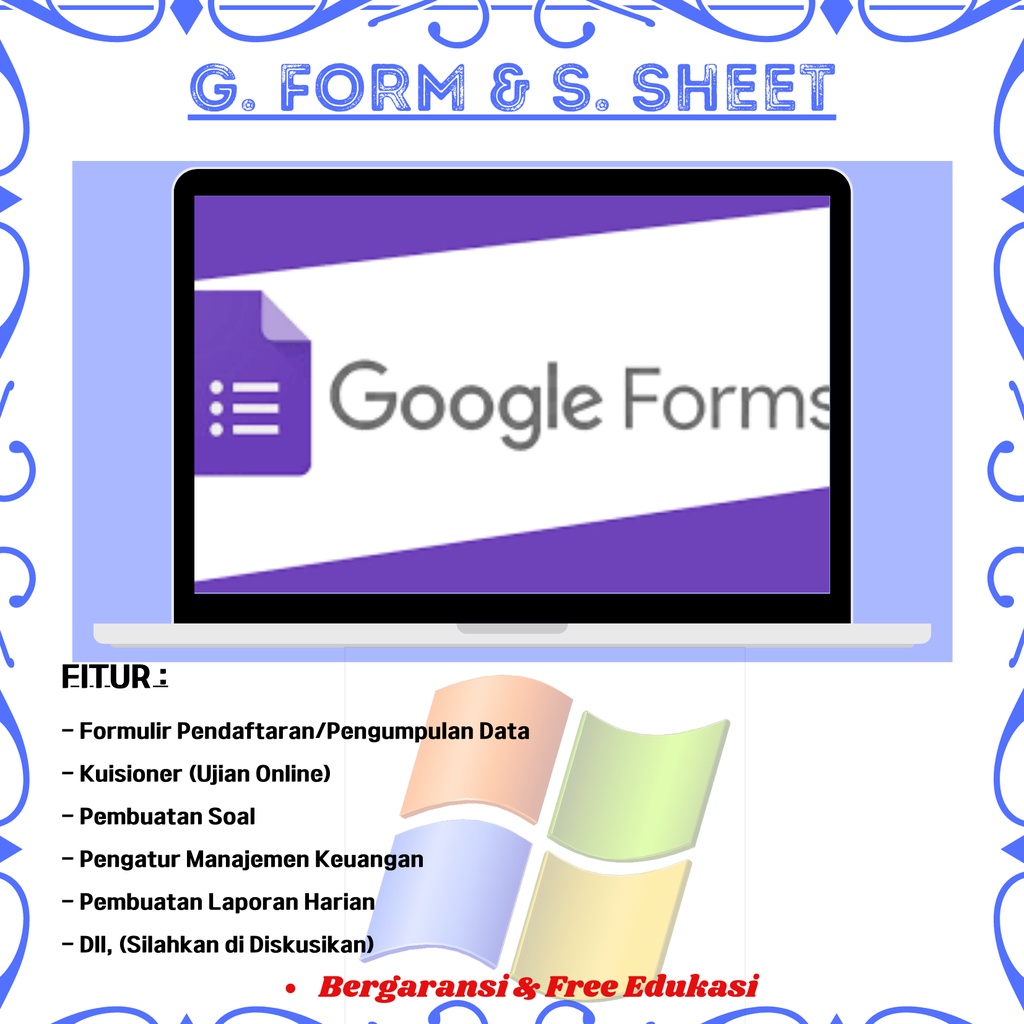Google Form, Laporan Online, Laporan Keuangan, Laporan Excel, Kuisioner Online, Database Online