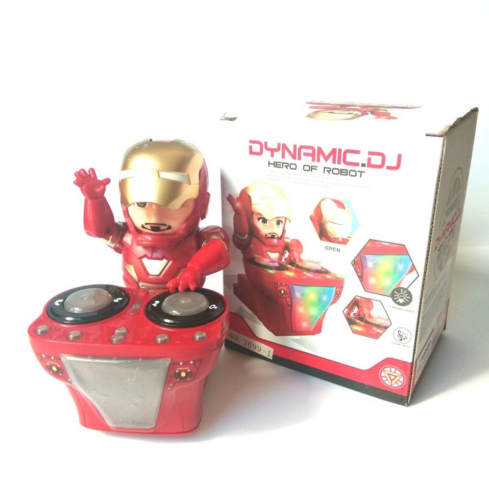 Mainan Robot Hero Dinamic Dj / Mainan robot Anak Music