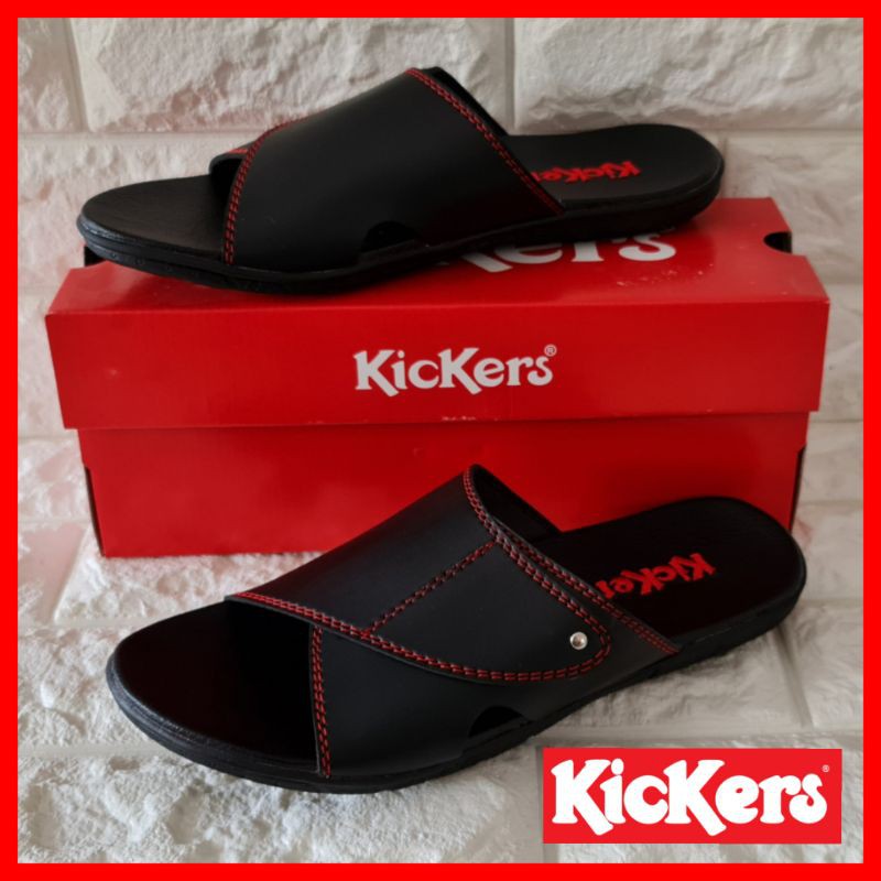 SANDAL PRIA KICKERS SELOP COWOK PROMO / SANDAL SELOP LEBARAN FORMAL DAN CASUAL / SANDAL LAKI-LAKI