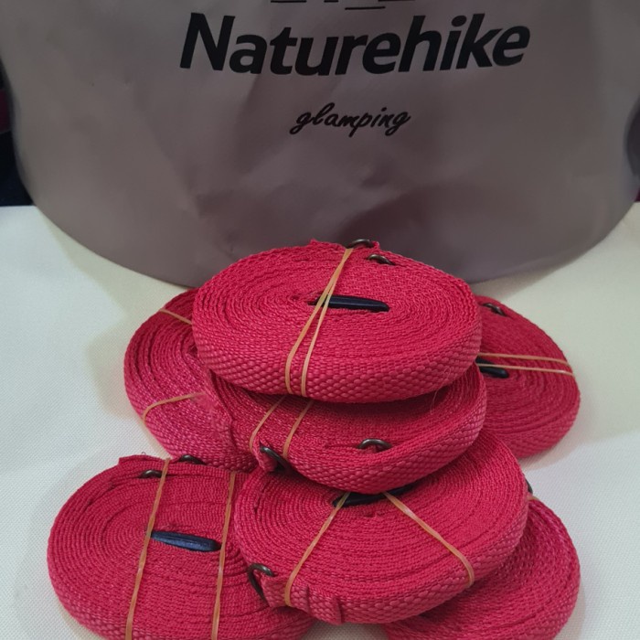 [Ready] Tali Webbing Tenda / Tiang / Flysheet [Stok]