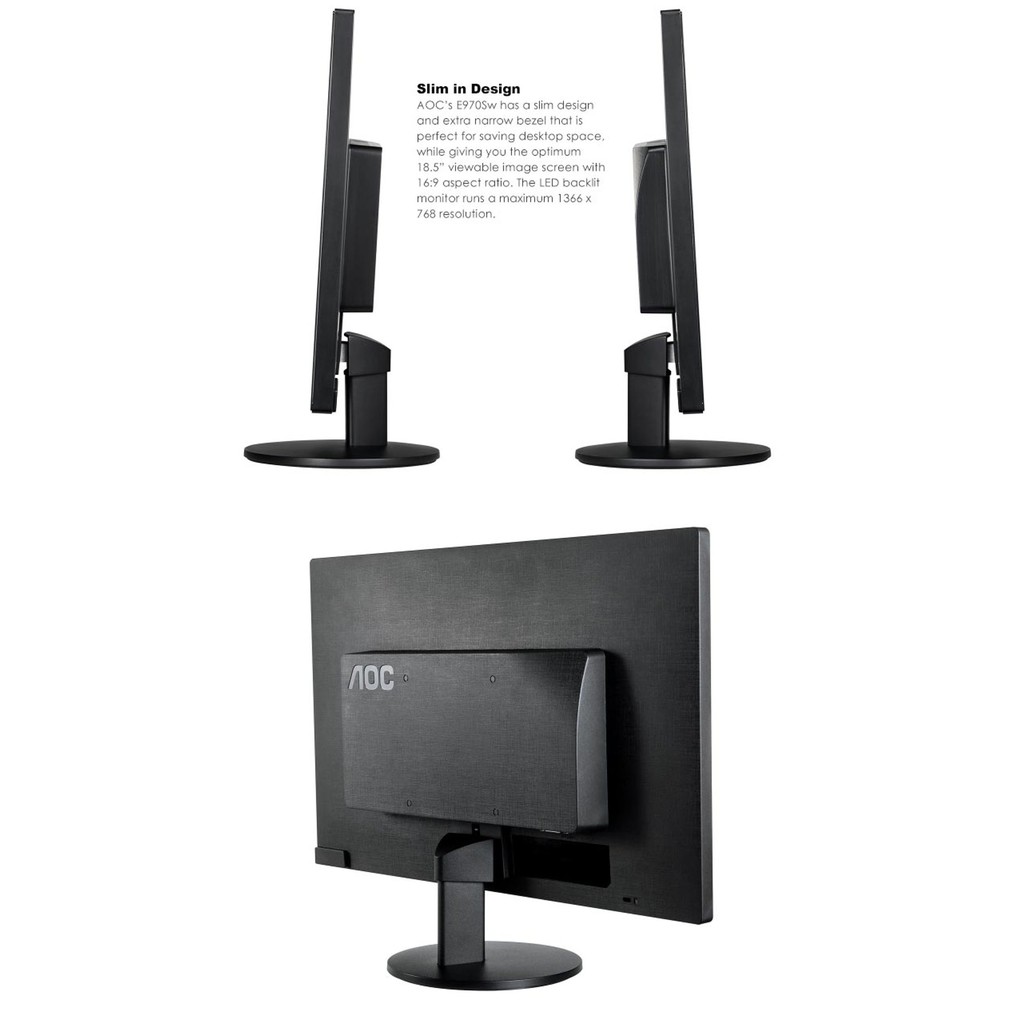 LED Monitor AOC 18.5 inch E970SW-4