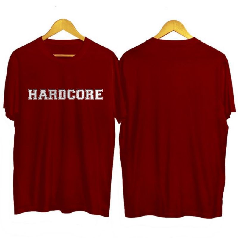 Baju kaos pria wanita hardcore / kaos distro / hardcore Tshirt unisex