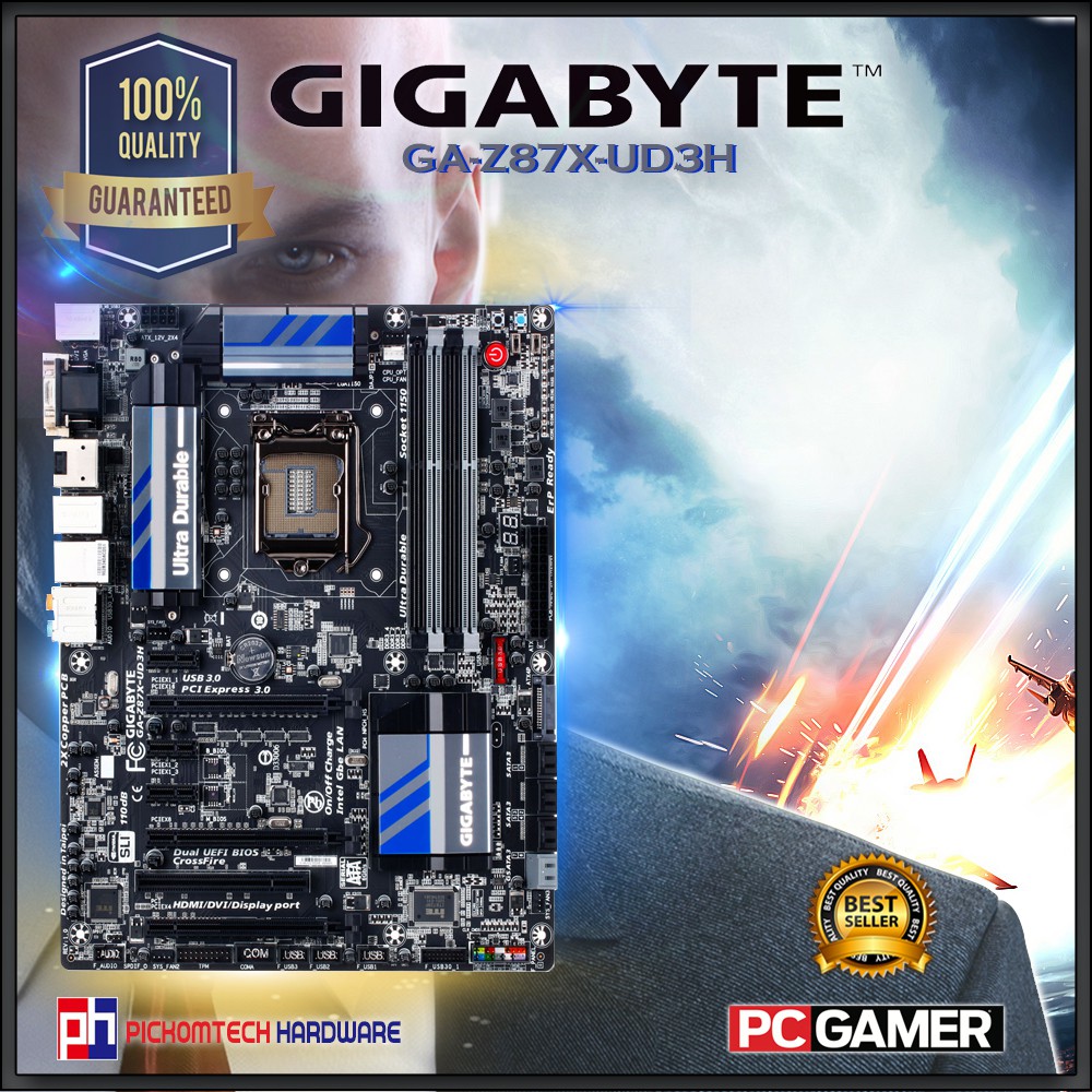 GIGABYTE GA-Z87X-UD3H Socket 1150