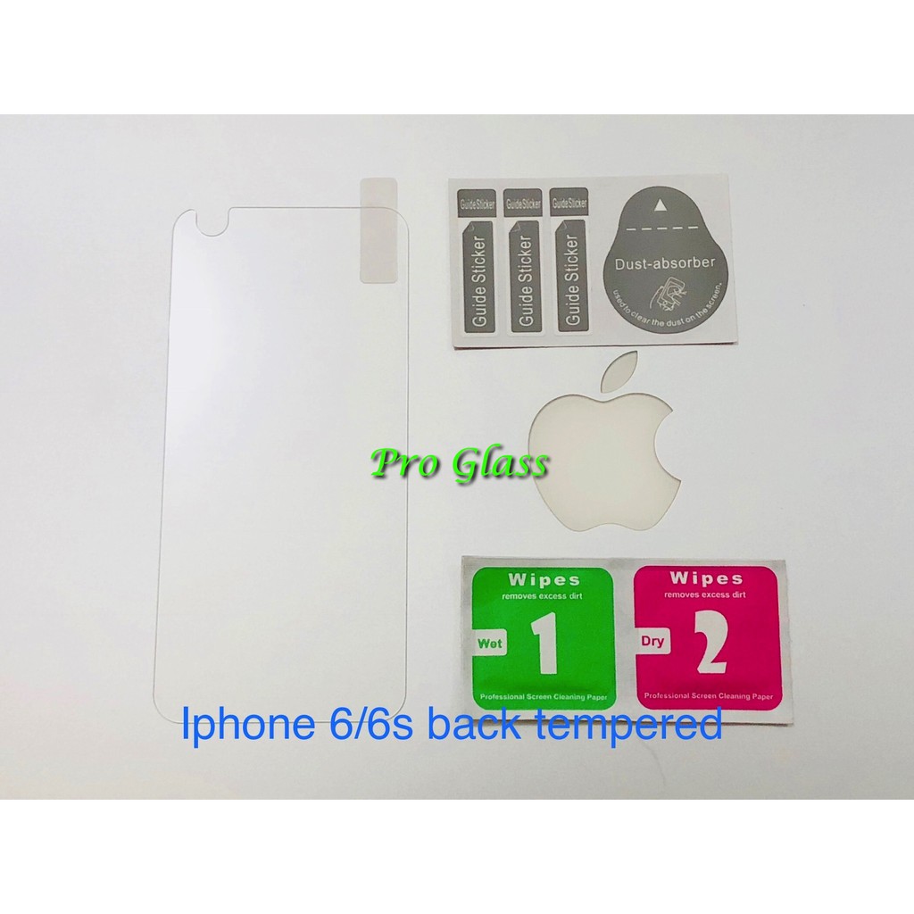 Iphone 5/6/6+/7/8/7+/8+ BACK TEMPERED Magic Glass Premium Tempered Glass