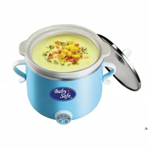 Baby Safe Digital Slow Cooker LB007 Alat Masak Makanan Bayi - Biru