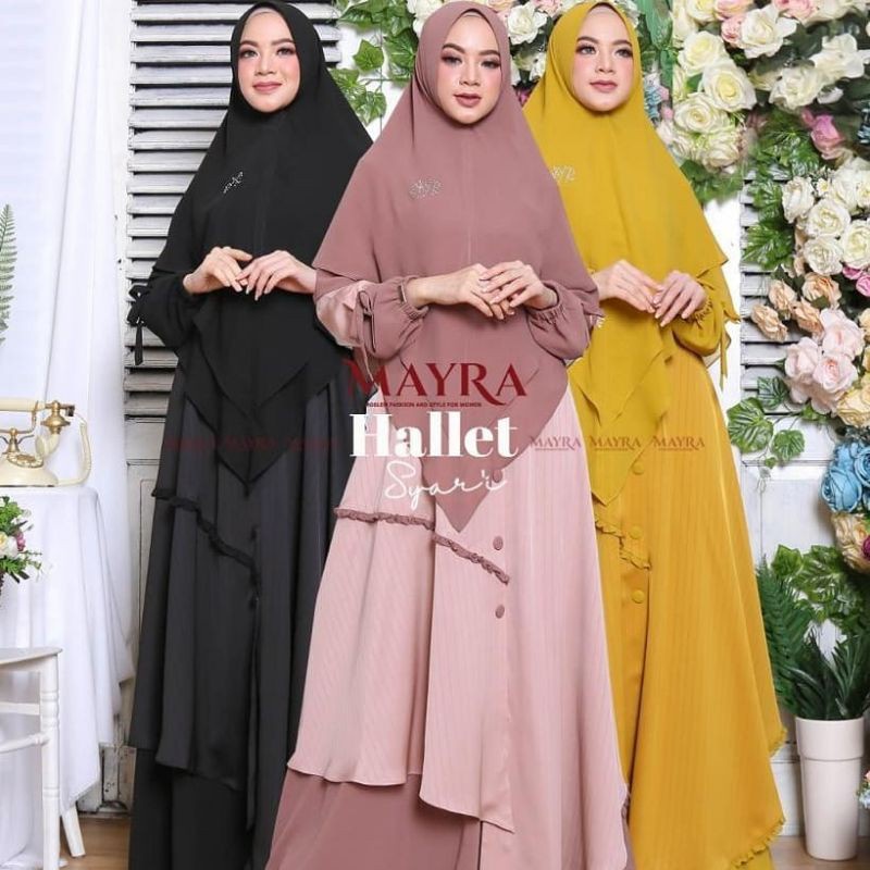 HALLET syari original By Mayra