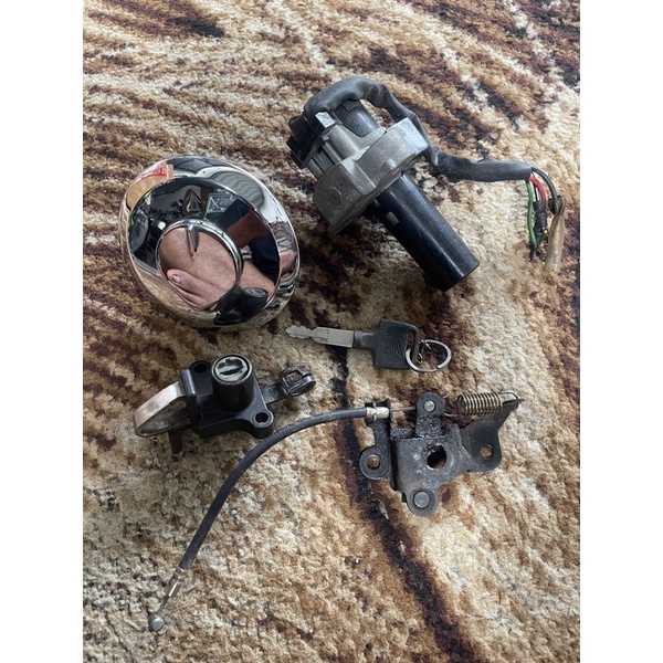 kunci kontak set tiger lama tilam tilas original