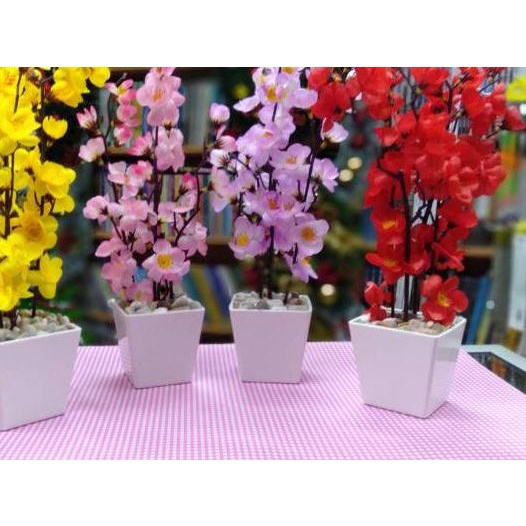 

❉ Pohon imlek meihua angpao 30 cm murah sakura ✮