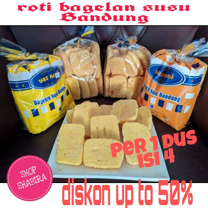 

roti kering bagelen 1 dus murah isi 4 original