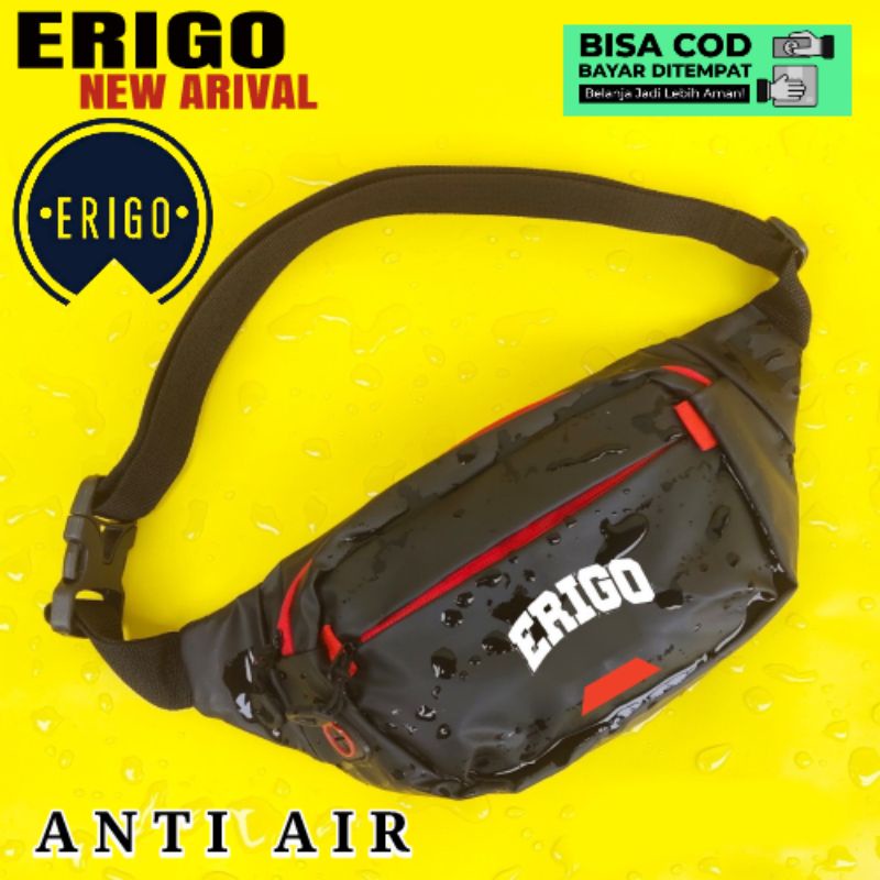 TAS SELEMPANG PRIA WANITA BAHAN ANTI AIR PREMIUM TAS MALL /TAS WEISTBAG ANTI AIR PRIA WANITA