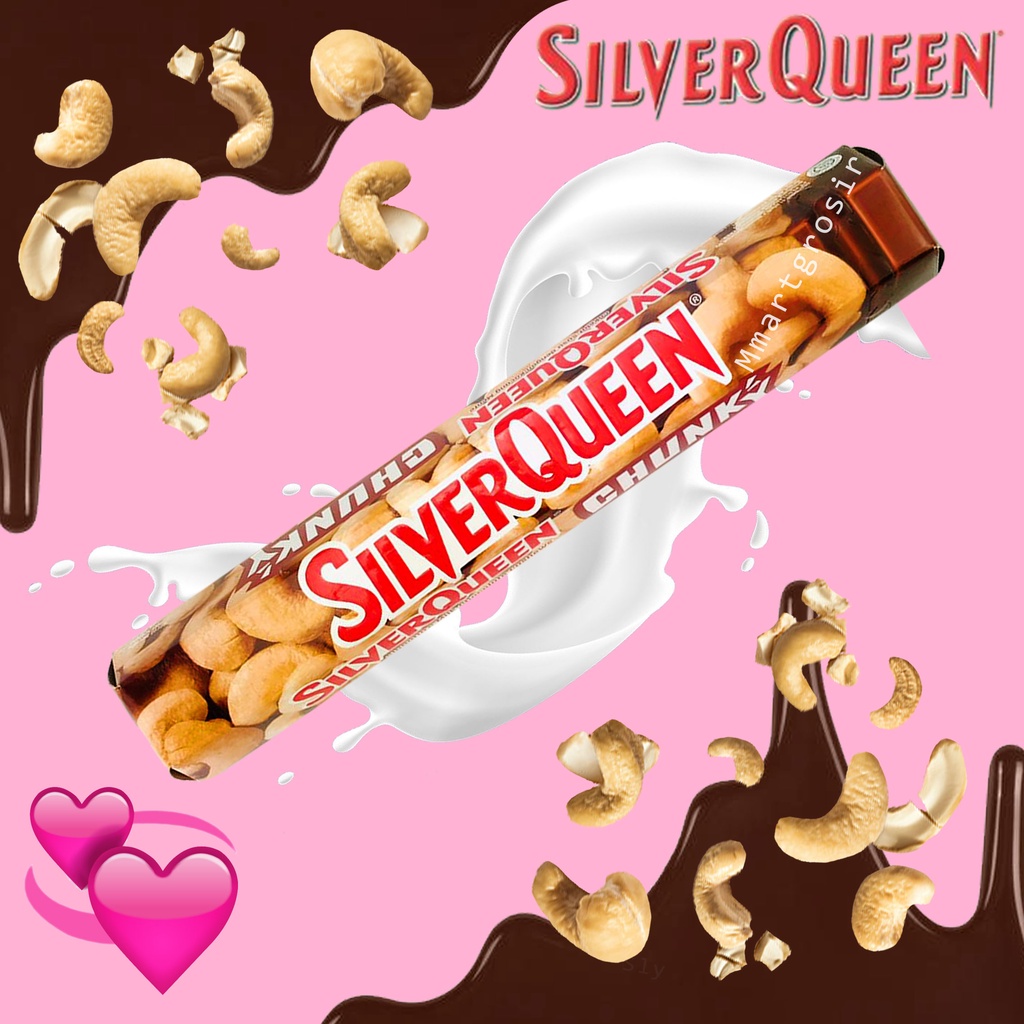 SilverQueen / Signature Milk Chocolate Cashews / Chunnky / Net 95 g