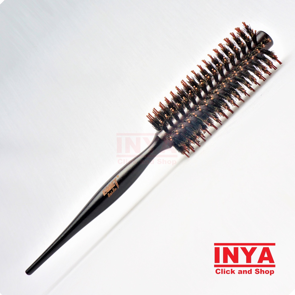 SISIR BLOW ROLL KAYU EGRET BAILU 10 BARIS - WOODEN ROUND BRUSH