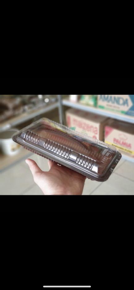 (khusus Gojek/grab) 1 Pcs Kotak Mika Brownies Ukuran M