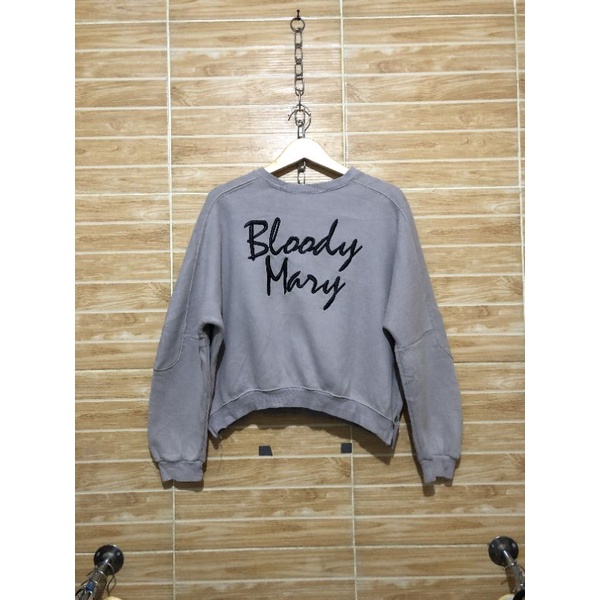 CN LENGAN BALON CROP GEMOY