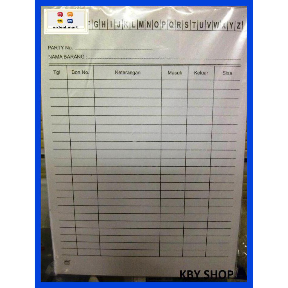 

6Rtiut7- Kartu Stok (Persediaan Barang) 5Ea5W5-