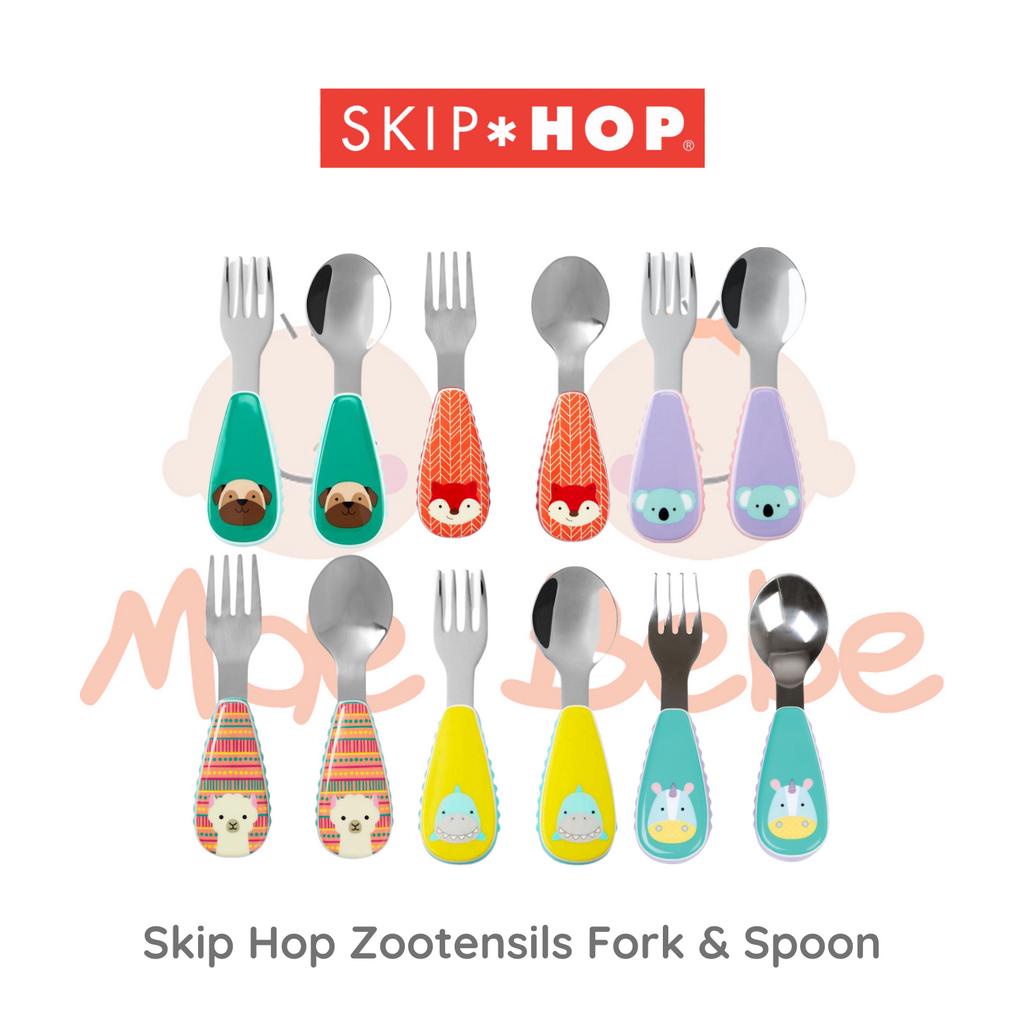 Skip Hop Zootensils Fork &amp; Spoon Sendok Garpu Anak