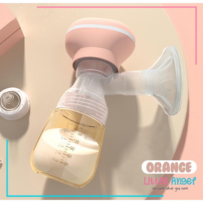 Best Seller POMPA ASI ELEKTRIK Tanpa Kabel BREAST PUMP ELECTRIC Otomatis Rechargeable Portable Botol Susu Bayi