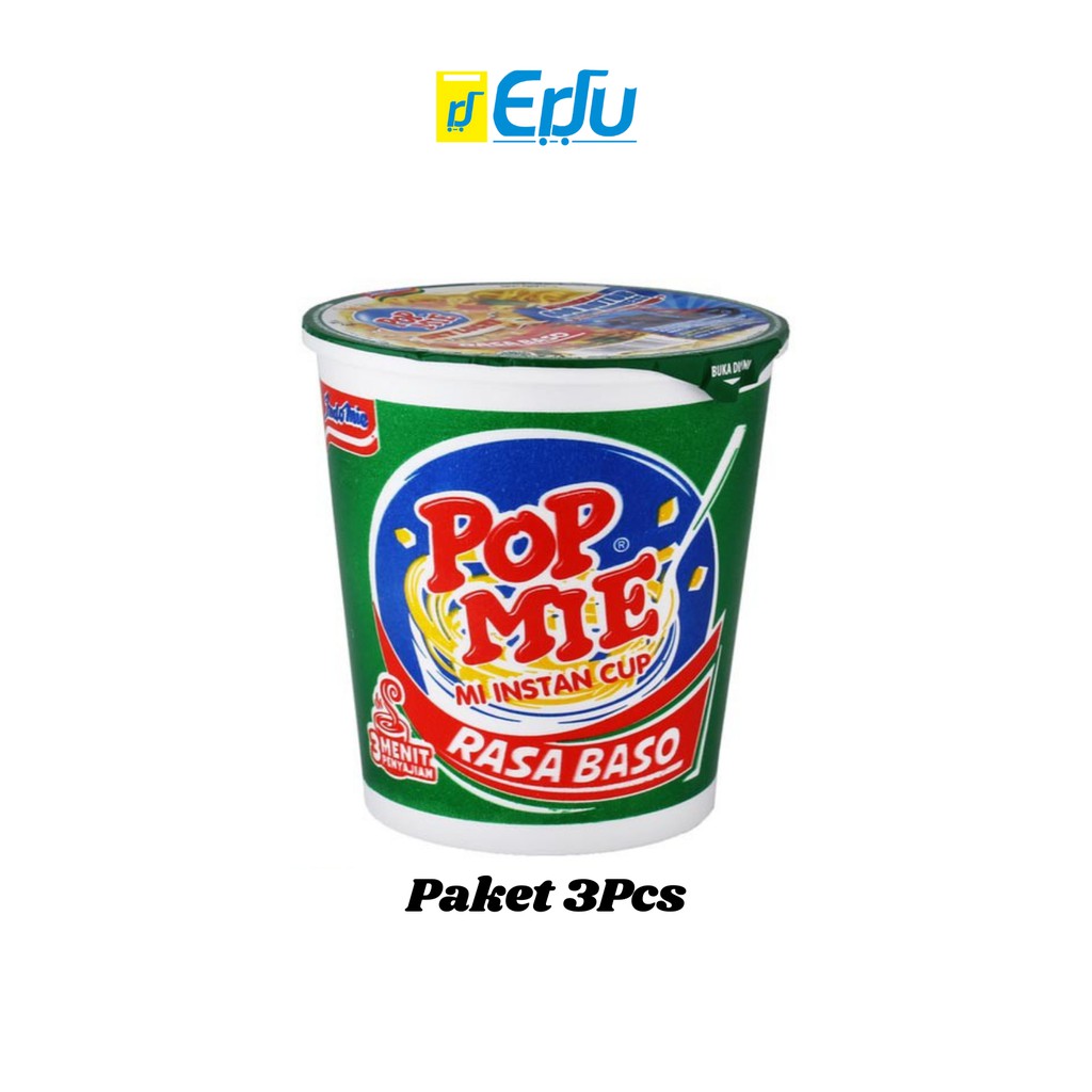 

Paket 3Pcs POP MIE Rasa Baso Sapi