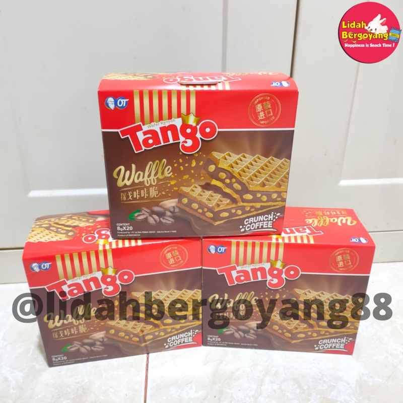 Tango waffle Tango waffle import rasa kopi Tango Crunch Coffee LIMITED