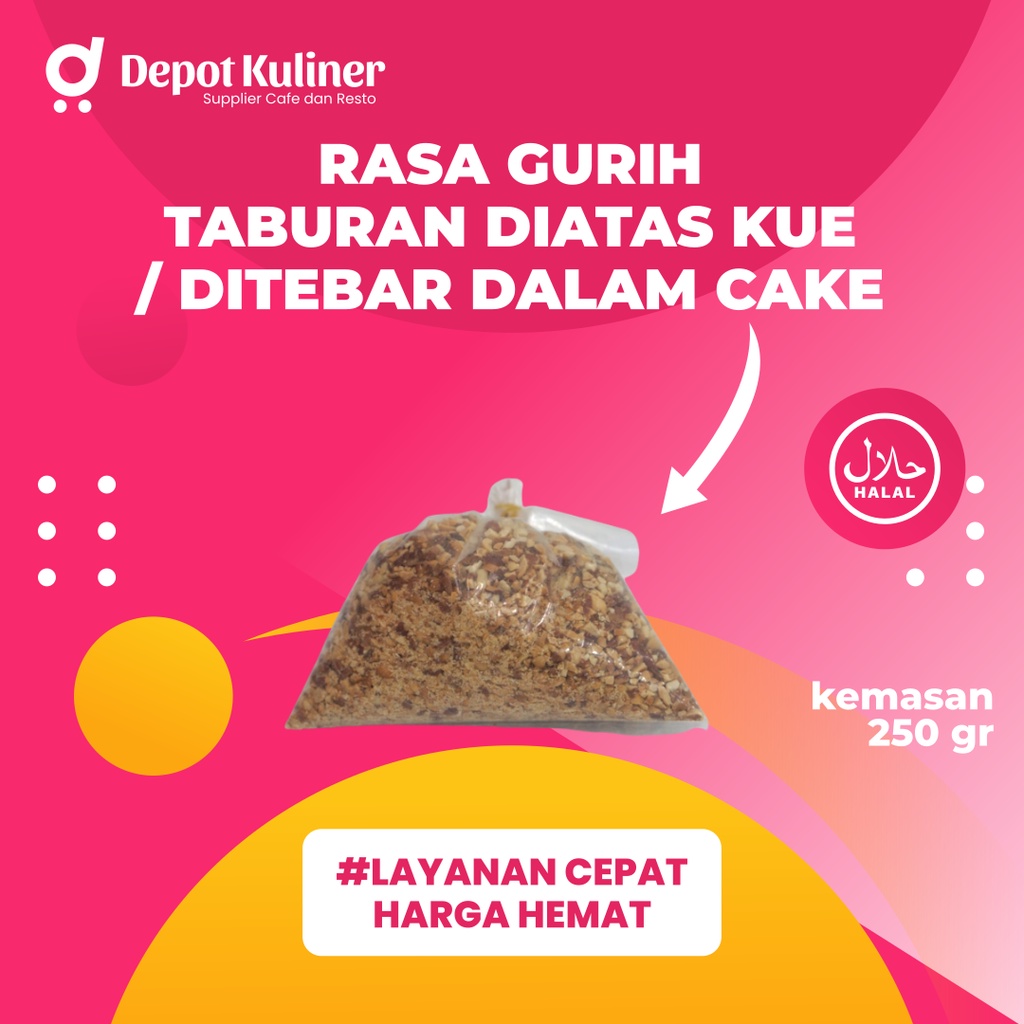 Kacang Tumbuk Bungkus isi 250 gr