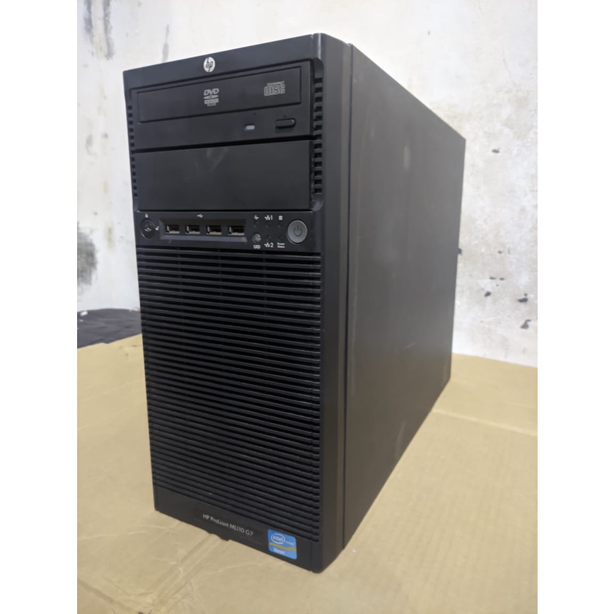 PC Server Xeon X3430 HP Ram 8Gb Ssd 256Gb Hdd 1Tb Siap Pakai