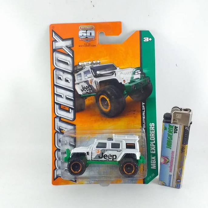 matchbox jeep wrangler superlift