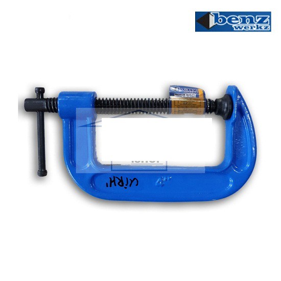Catok C klem C Clamp G Klem Kayu Pengelasan Woodworking 4 inch