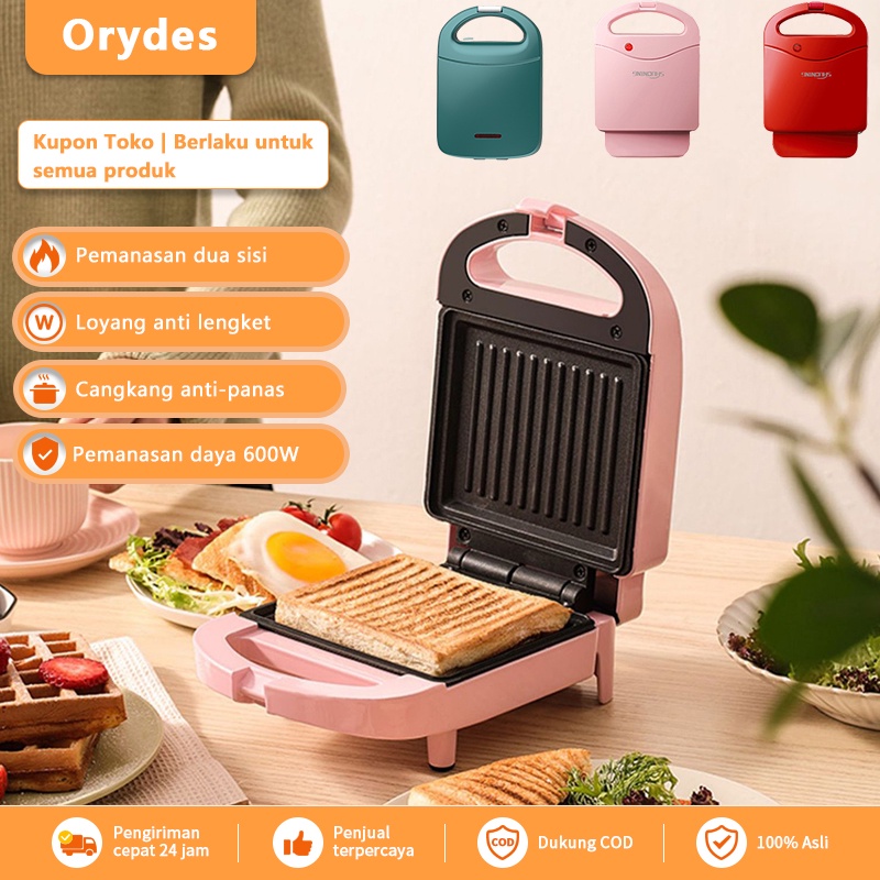 Jual Pemanggang Roti Toaster Roti Sandwich Panggang Sandwich Maker 600W