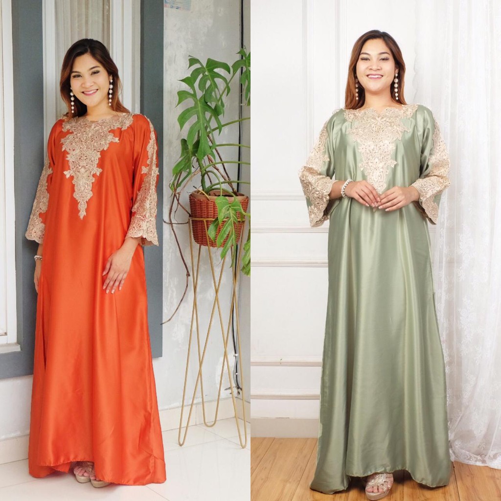  KAFTAN  CANTIK JUMBO KAFTAN  MODERN BAJU  MUSLIM  Shopee 