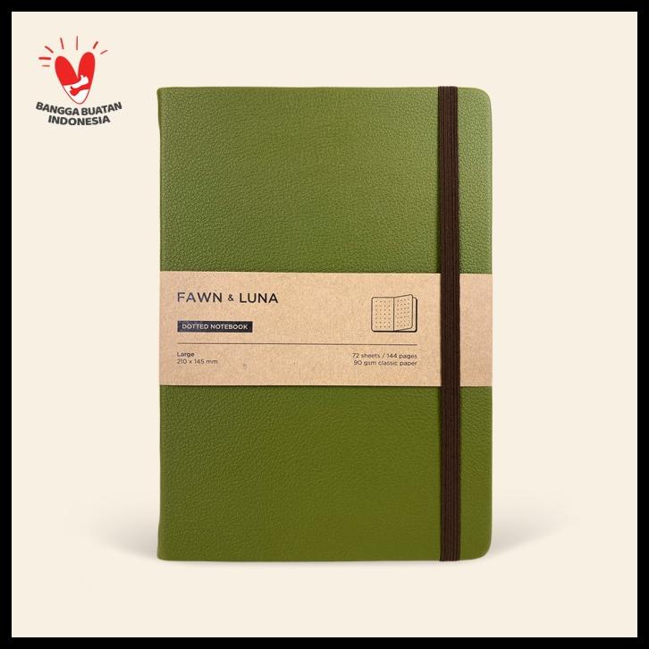 

SALE NOTEBOOK / JOURNAL A5 LARGE - MOSS HAZE - BUKU JURNAL / AGENDA SALE