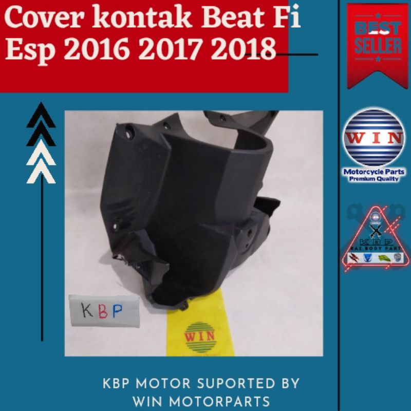 Dek kontak kecil cover body kasar dalam motor honda Beat Fi Esp 2016 2017 2018 2019 | Legshield dala