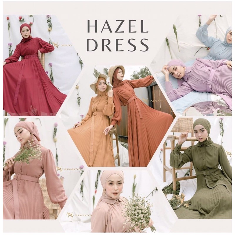 Hazel dress Ainayya rosewood