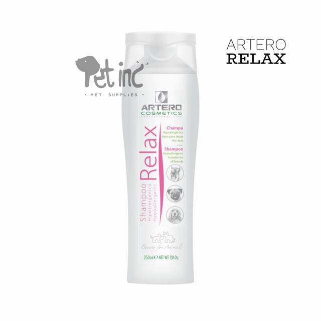 Artero relax shampoo untuk anjing kulit sensitive made in Spain
