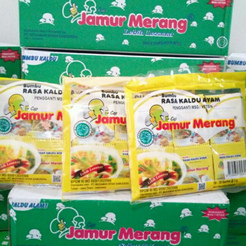 

kaldu jamur merang 1 dus rasa ayam NON MSG