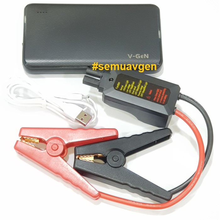 V-GeN PowerBank Jumper Starter 7200mAh | Jumper Mobil | ACCU | AKI