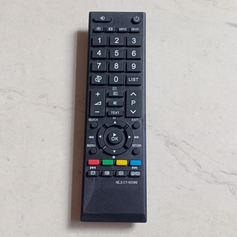 REMOTE TV TOSHIBA LED LCD CT90380 REMOTE TV TOSHIBA LED LCD