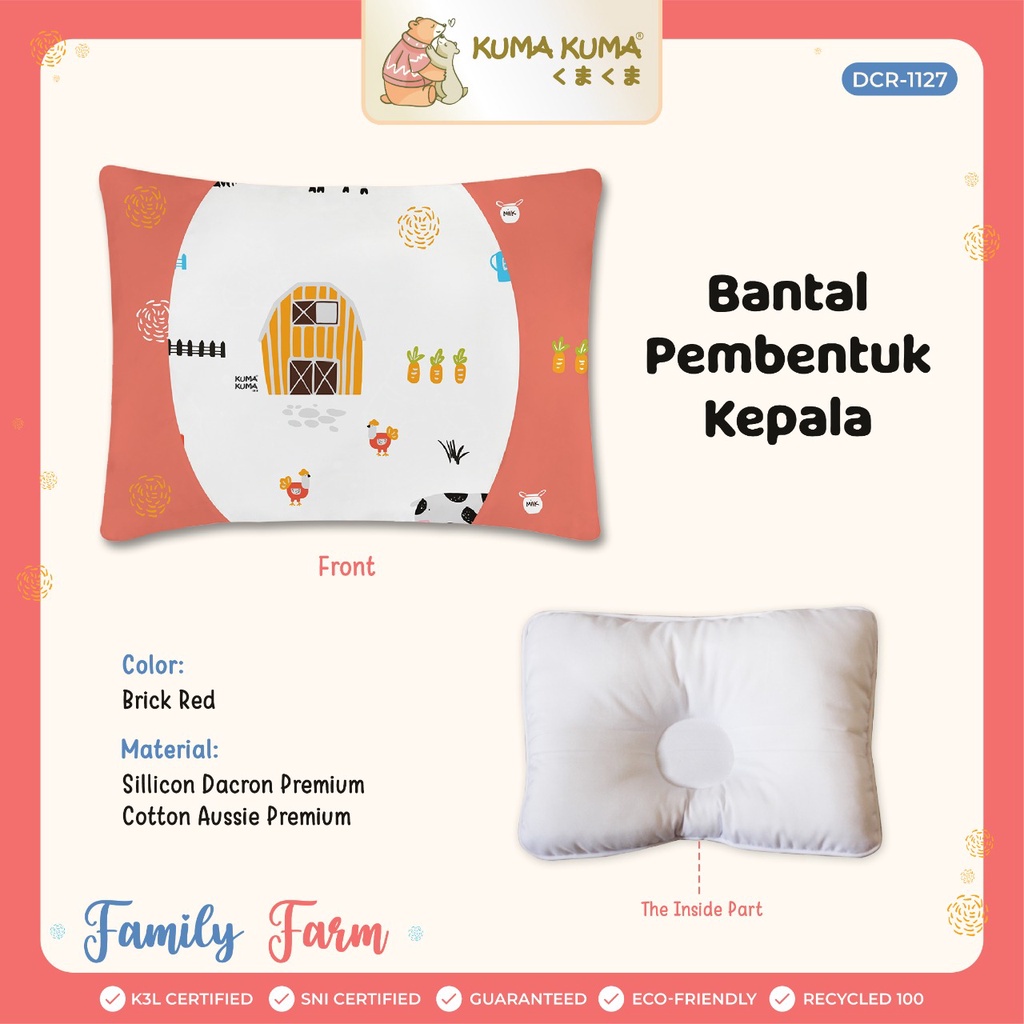 Kuma Kuma Bantal Peang Bayi