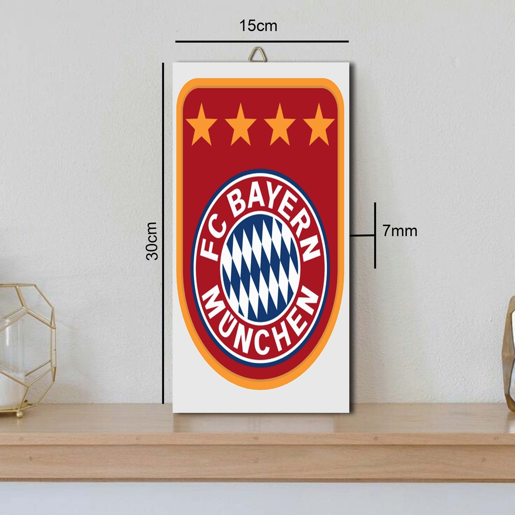 Hiasan dinding CLUB SEPAK BOLA BAYERN MUNCHEN / dekorasi dinding / dekorasi kamar / poster dinding