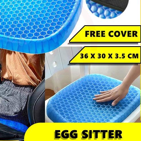 ✽ Alas Duduk Silikon Egg Bantal Alas Duduk Silicon Empuk Nyaman Adem ➼