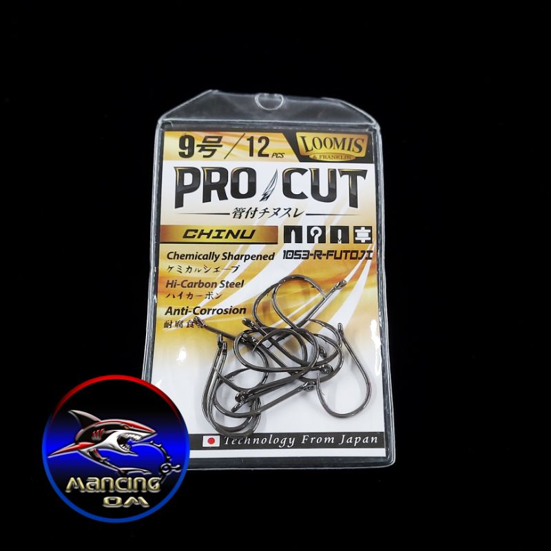 mata kail loomis pro cut chinu 1053 r futoji / mata pancing pro cut