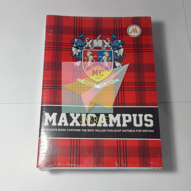 

BARU Buku Tulis AA Maxy Maxi Dunia Campus Boxy isi 50 Tiara AL Gold Kiky - 50 Lembar