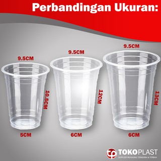 CUP GELAS PLASTIK PP STARINDO 12/14/16 OZ BISA DISEAL TAHAN PANAS