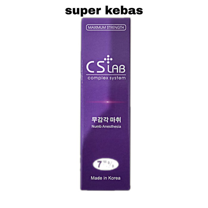 CSLAB 75 PERSEN korea anastesi Fast Numbing Cream Tattoo sulam alis d