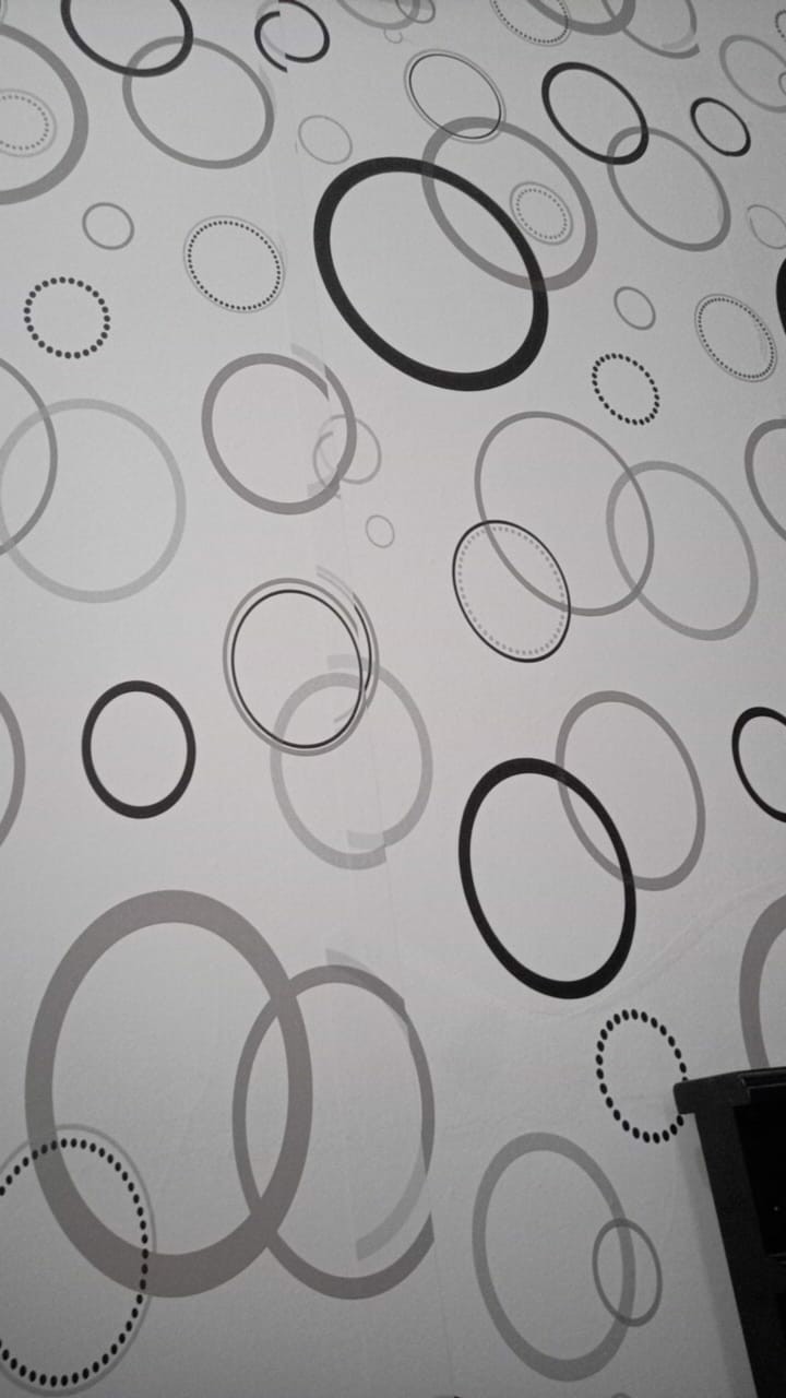 (promo) Paket 3 Roll Wallpaper Dinding / Bahan Pvc Anti Air / Walpaper Stiker Dinding Kamar Tidur