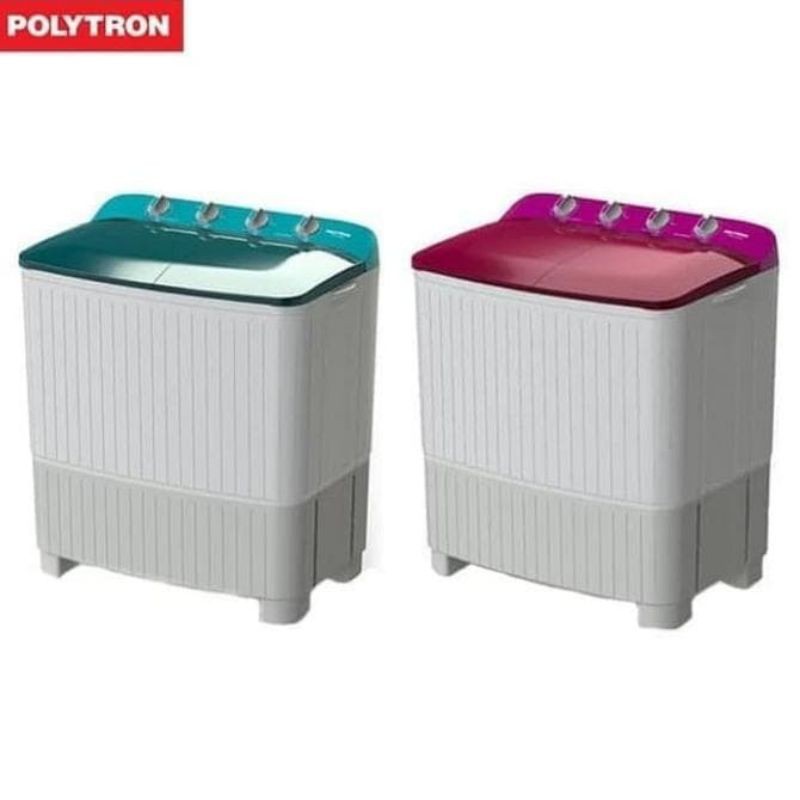 POLYTRON PWM1369 MESIN CUCI 2 TABUNG 13KG